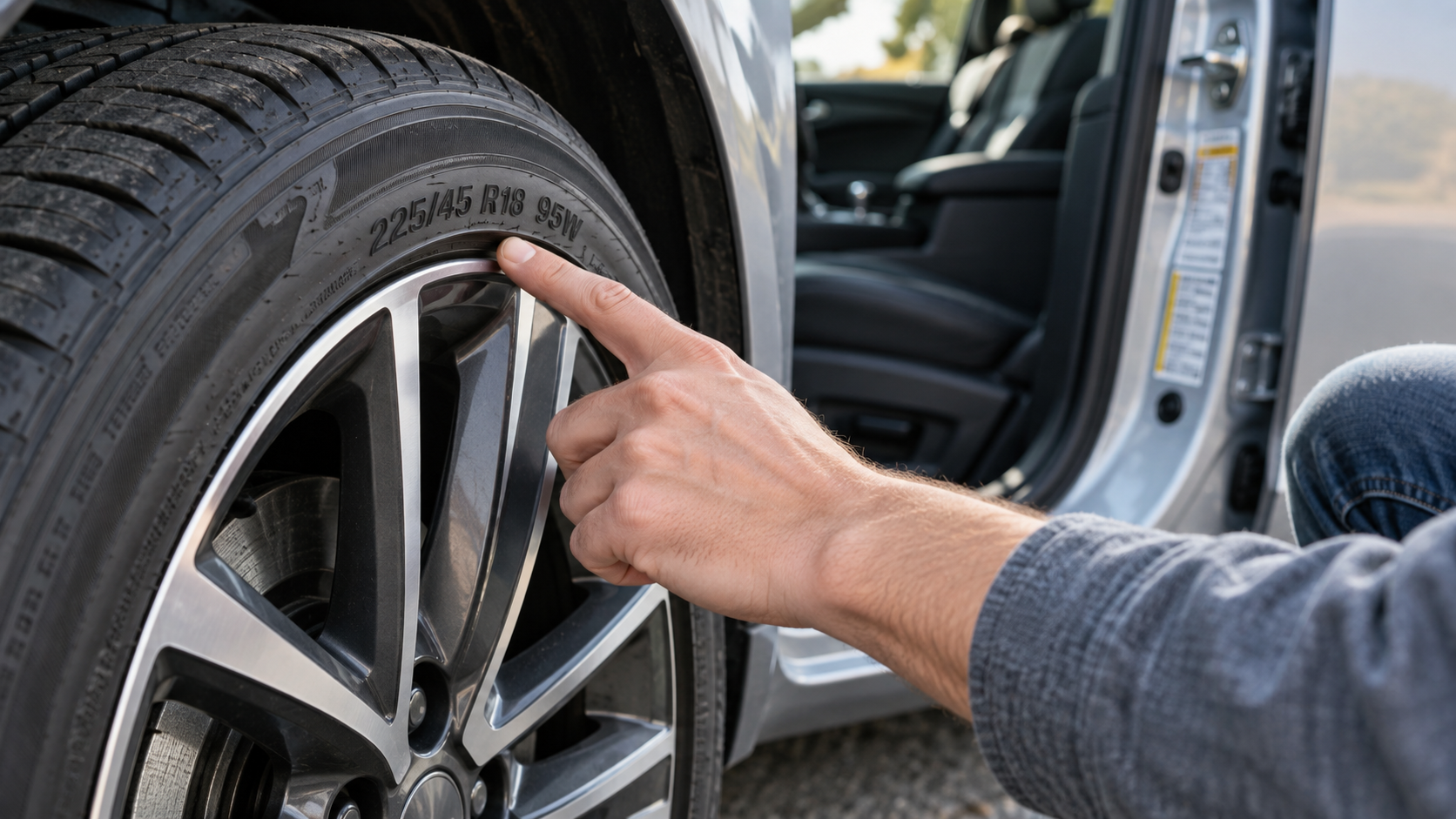 how to find tire size
